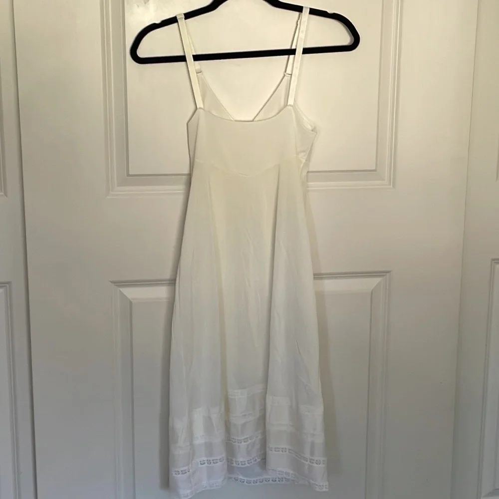 Vintage Gossard Full White Slip 32 - Picture 2 of 5
